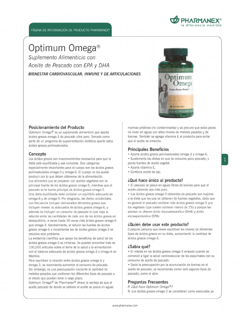 Ar Optimum Omega | PDF | Petróleo | gordo