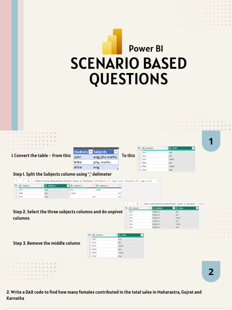 power bi | PDF