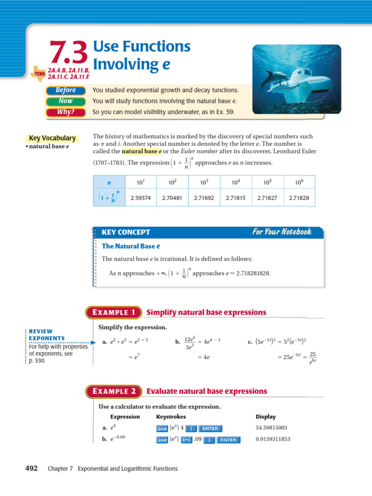 page_492 | PDF | Exponentiation | Exponential Function
