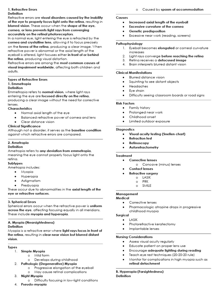 Eyes Do | PDF | Myopia | Ophthalmology