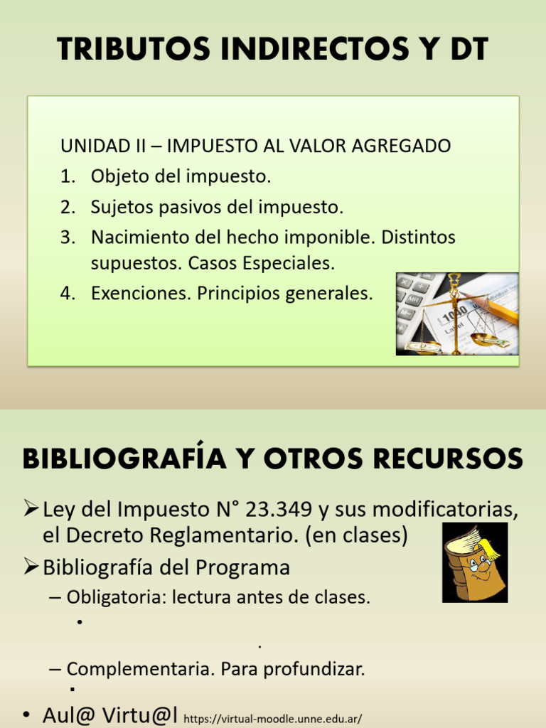 Unidad II - IVA CLASE 29.08.2024 | PDF | Impuesto al valor agregado ...