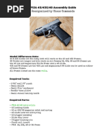 PY2A Glock Frame Assembly Guide | PDF | Cartridge (Firearms ...