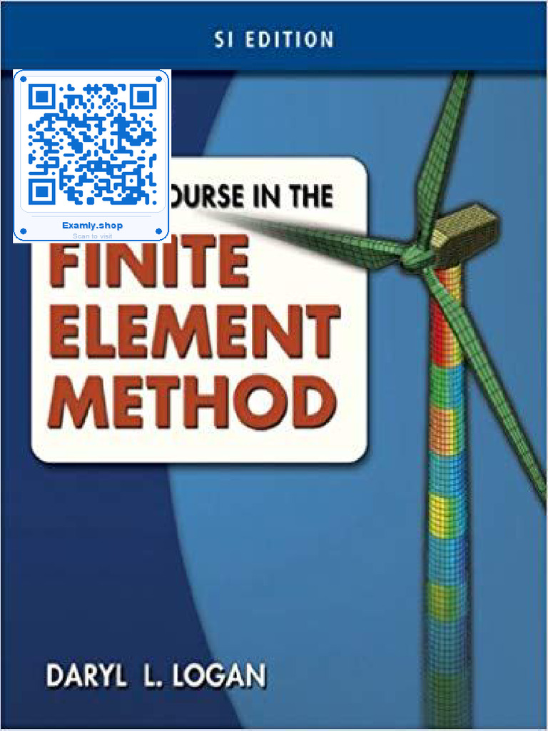 Solution Manual A First Course in The Finite Element Method SI Version ...