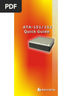 Voip Weltech model ATA-151 PC LAN Phone Con Trafo 12 voltios