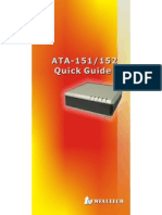 Voip Weltech Model ATA-151 PC LAN Phone Con Trafo 12 Voltios
