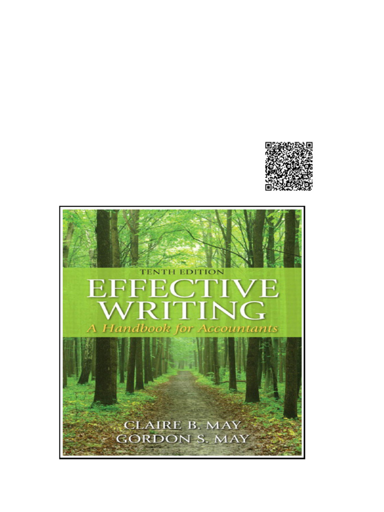 Effective Writing A Handbook For Accountants 10th Edition | PDF ...