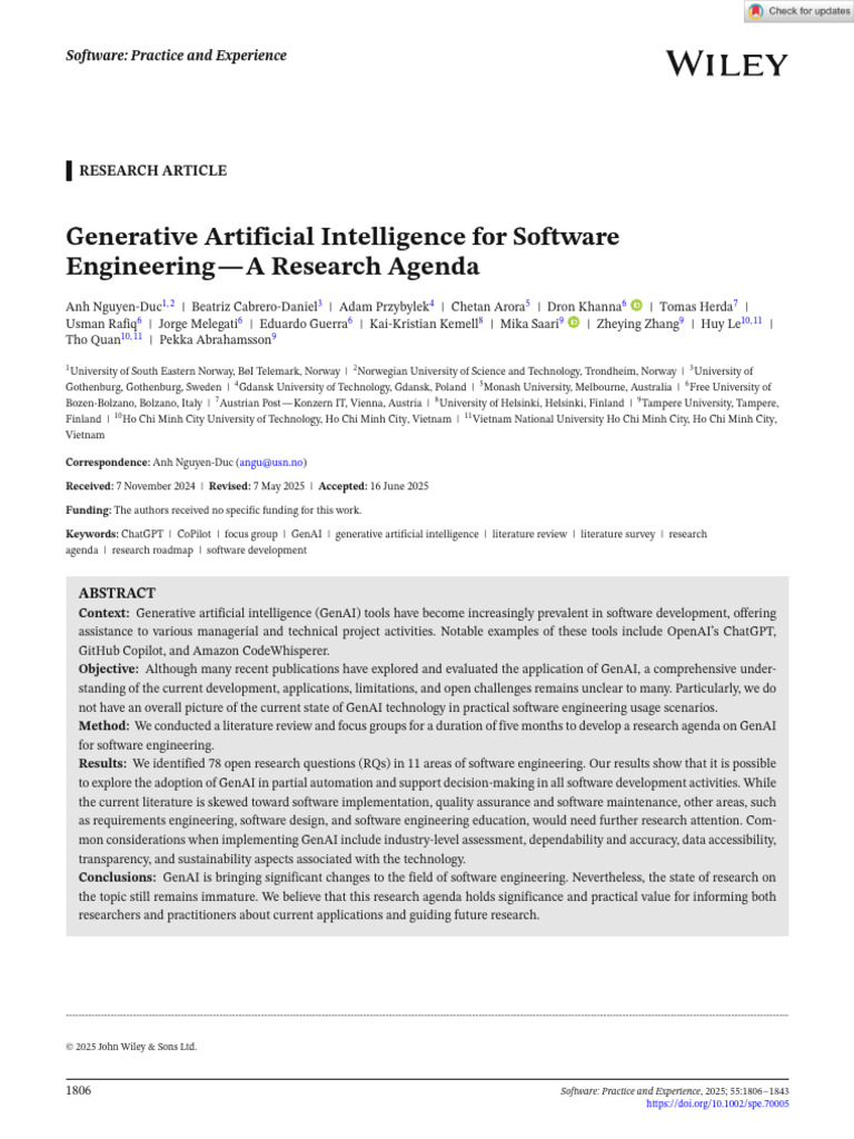 Focus Group GenAI 2025 | PDF | Artificial Intelligence | Intelligence ...