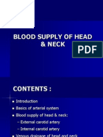 Blood Supply of Head & Neck