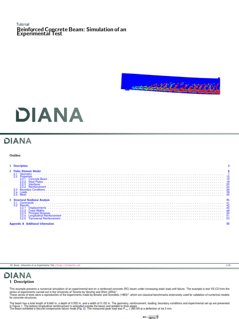 RC Beam Experimental Test | PDF