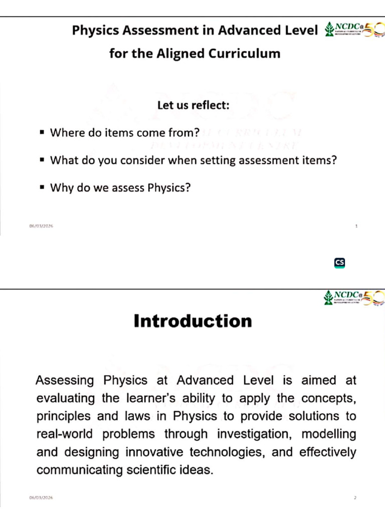A Level Physics Assessment | PDF