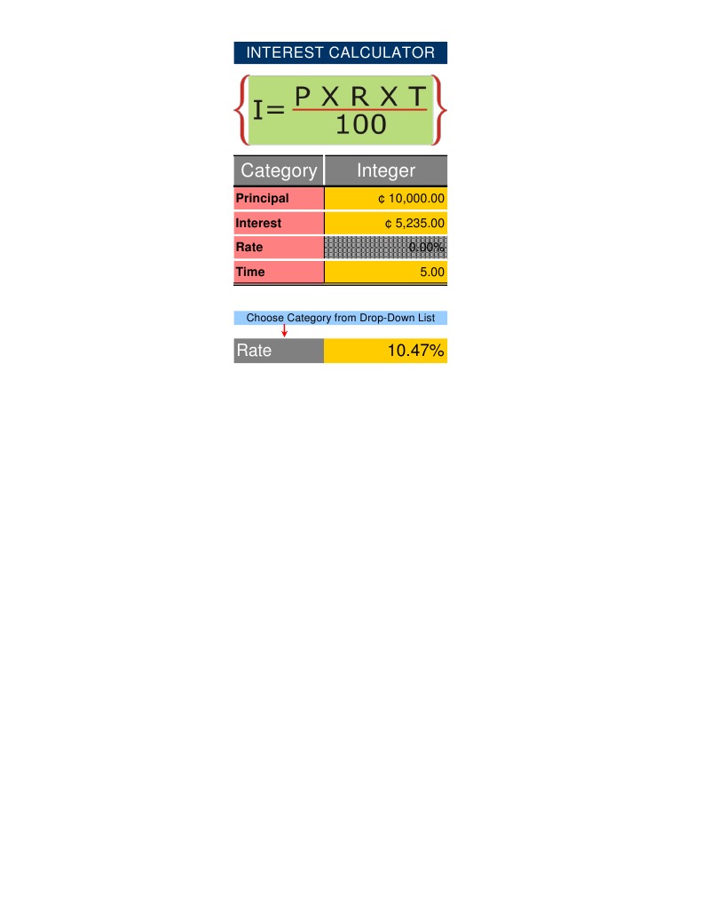 Simple Interest Calculator | PDF