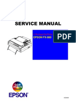 55283803 Epson FX 880 Service Manual
