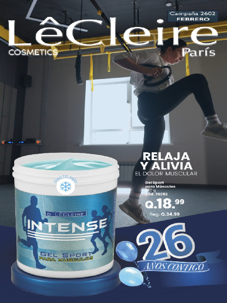 LêCleire Catálogo Cosmetics GT Febrero 2026 | PDF