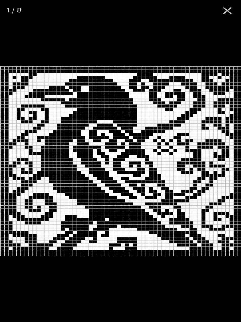 Ravelry Spirit Raven Chart by Melanie Nordberg | PDF