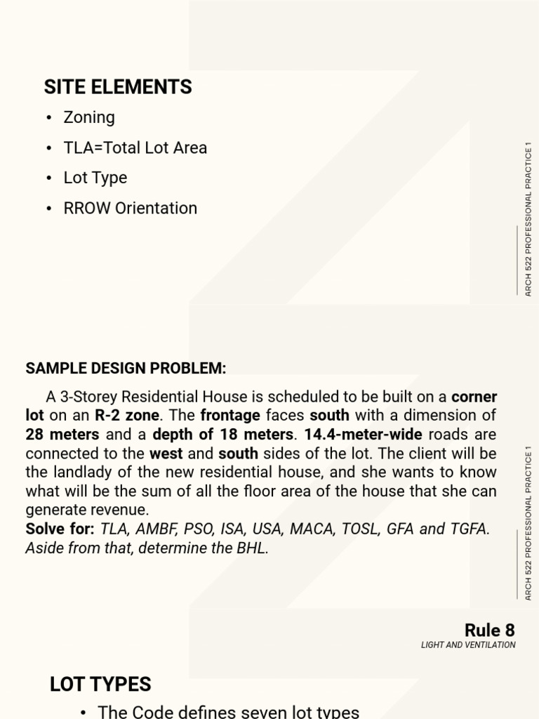Nbc Rule 7 8 Lecture | PDF | Parking | Stairs