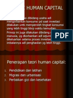 Teori Human Capital