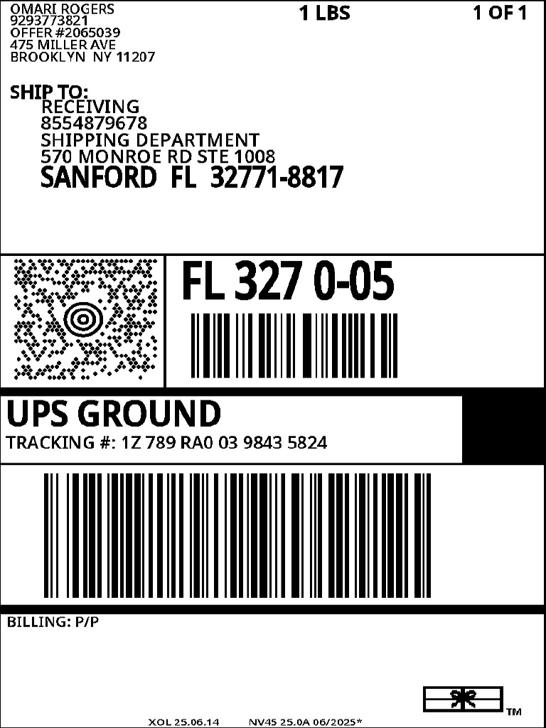 Ups Label | PDF