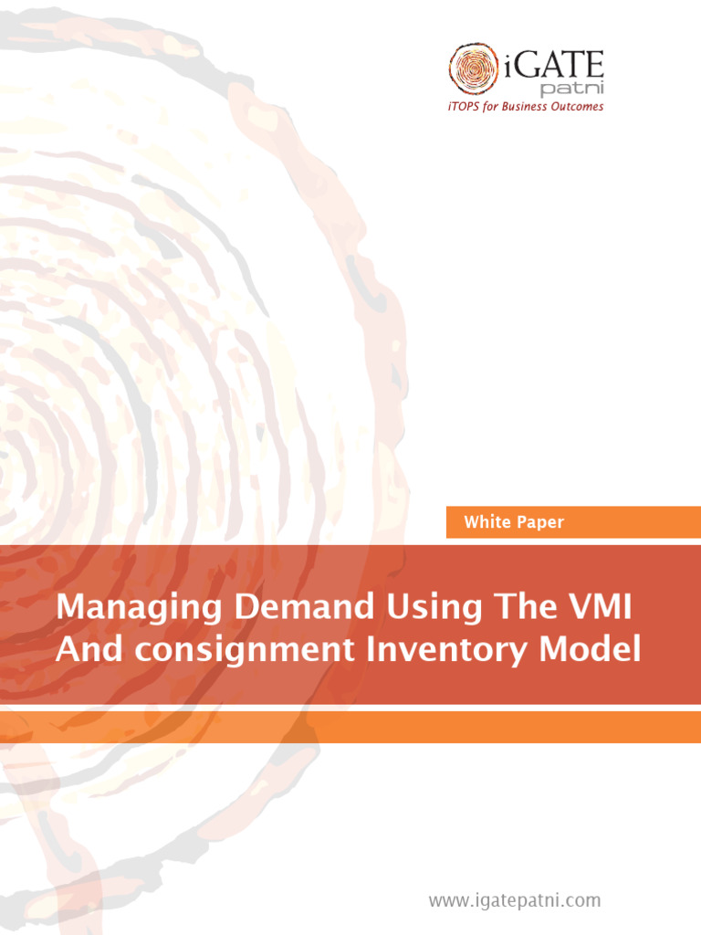 Mdf Wp Managing Demand ID V1-1 | PDF | Inventory | Supply Chain