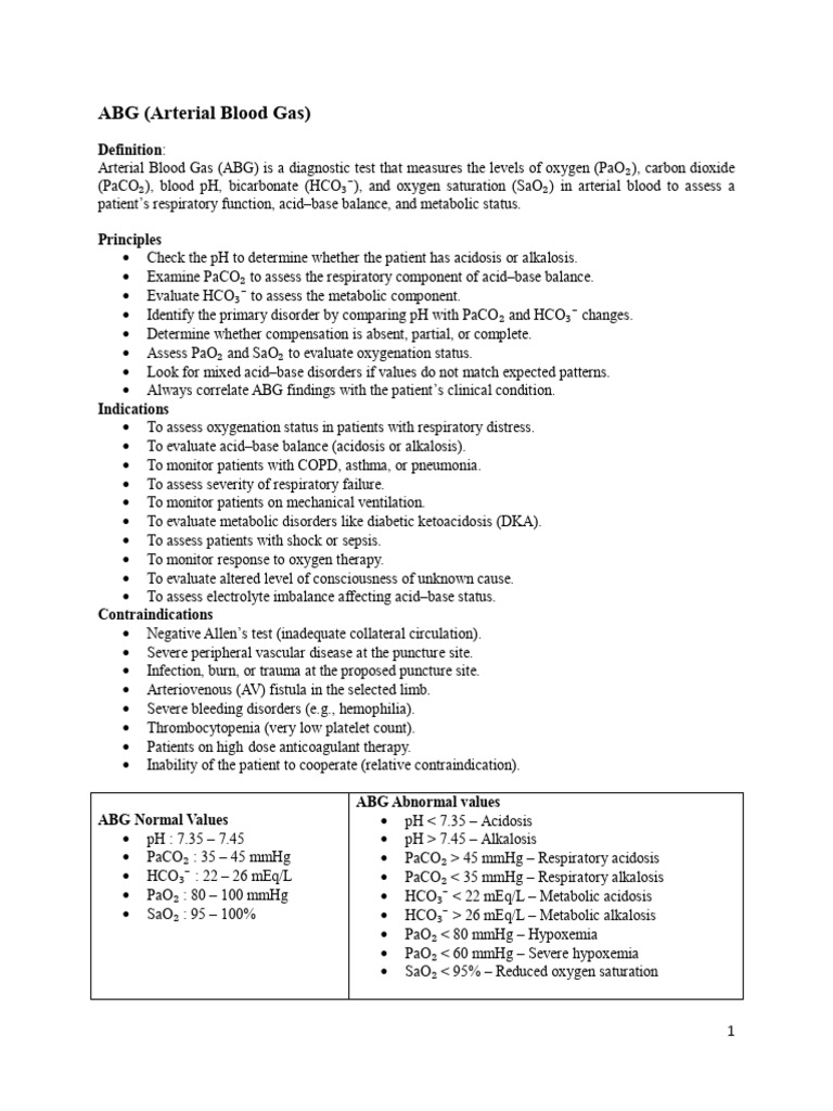 Abg - O2, BT | PDF | Human Diseases And Disorders | Medicine