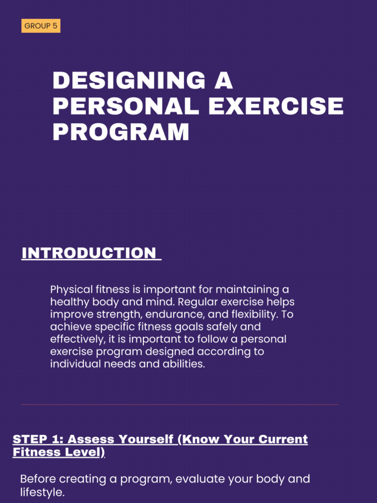 Group 5. Designing A Personal Exercise Program. 20260304 124022 0000 1 ...