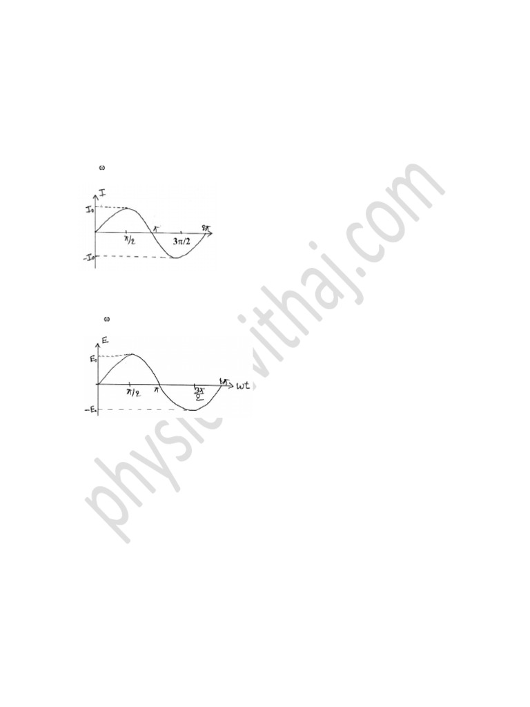 Alternating Current PDF | PDF | Inductor | Electrical Impedance