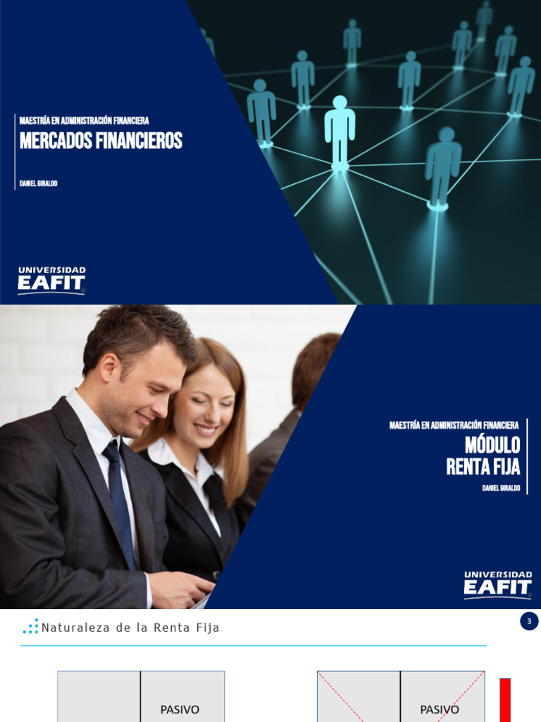 2026 - I - EAFIT - Mercados Financieros - Módulo Renta Fija | PDF ...