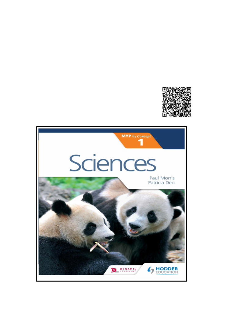 Sciences For The IB MYP 1 Paul Morris & Patricia Deo | PDF | Vowel ...