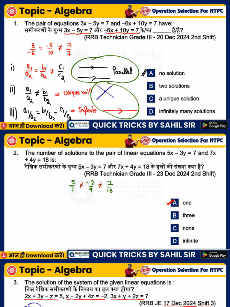 Algebra PDF | PDF