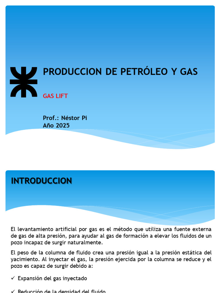 Gas Lift | PDF | Gases | Ingeniería mecánica