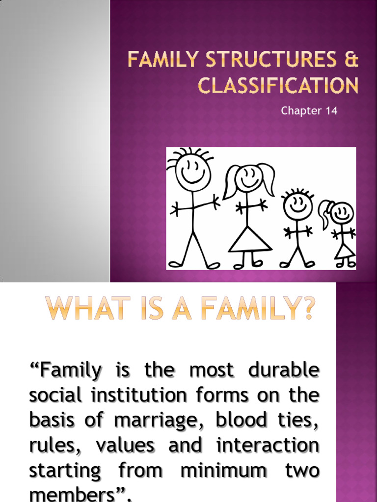 Family Structures and Classification | PDF | Family | Marriage