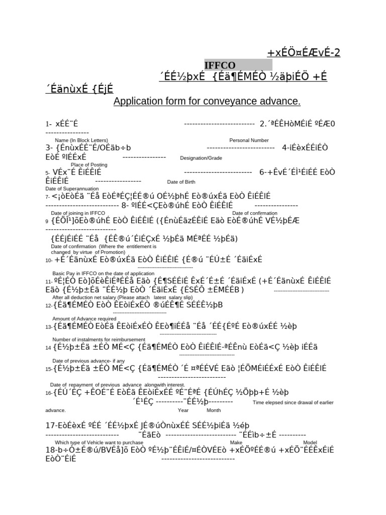 Con Adv Form | PDF