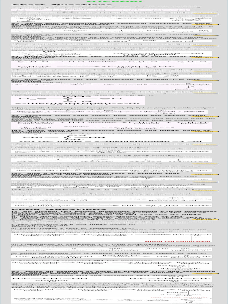 16 Alcohol | PDF | Ester | Ethanol