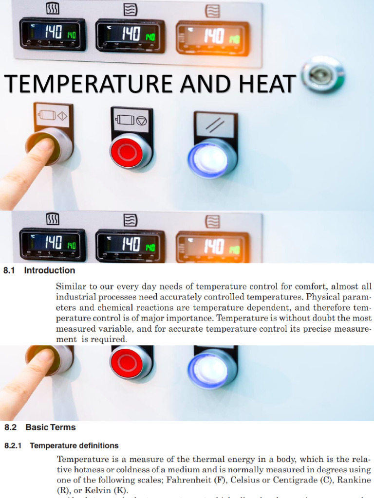 Topic-04-Temperature and Heat | PDF