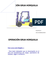 Operación Grua Horquilla Barraza