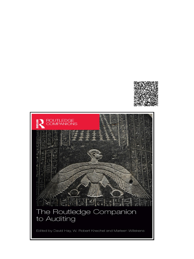 Routledge Companion To Auditing The Hay David Knechel W. Robert ...