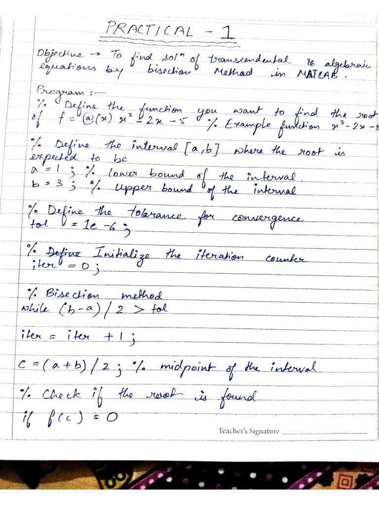 Math Practical | PDF
