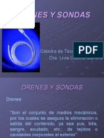 Drenes y Sondas