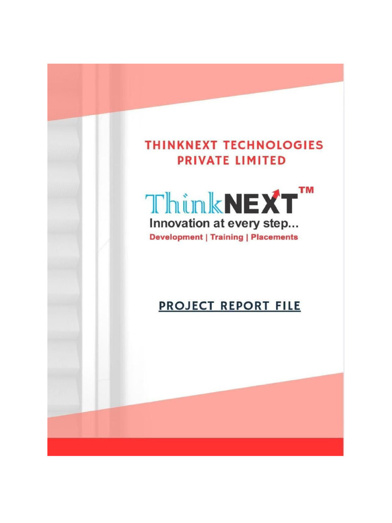 Rishabh Project Report | PDF | Computer Network | Ip Address