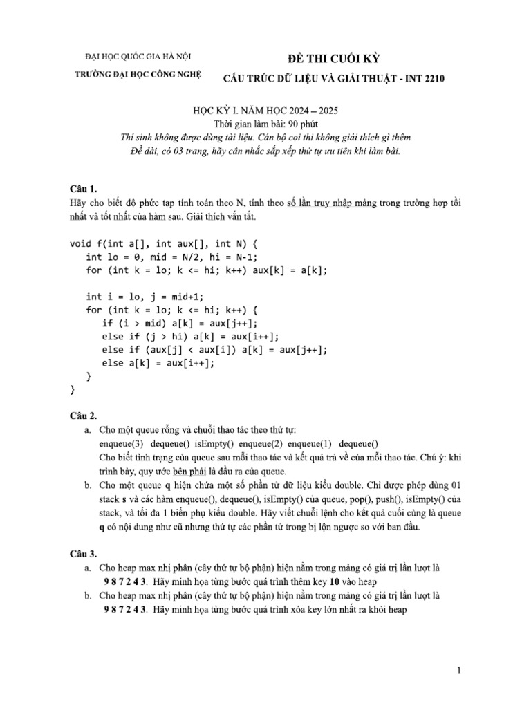 Dsa 2024 | PDF