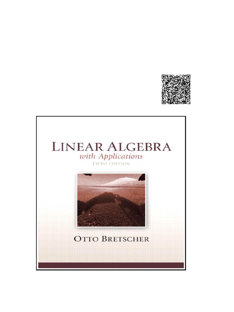 Linear Algebra With Applications 5th Edition | PDF | Kenya | God In ...