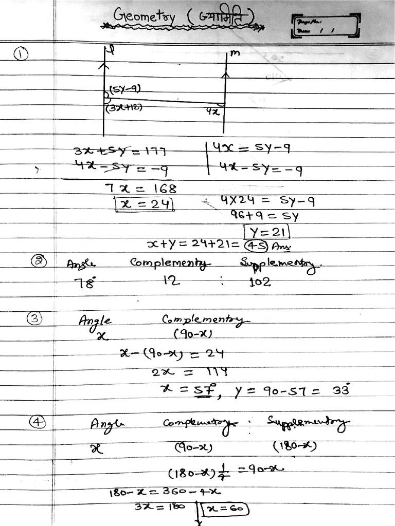 Geometry (Solution) | PDF