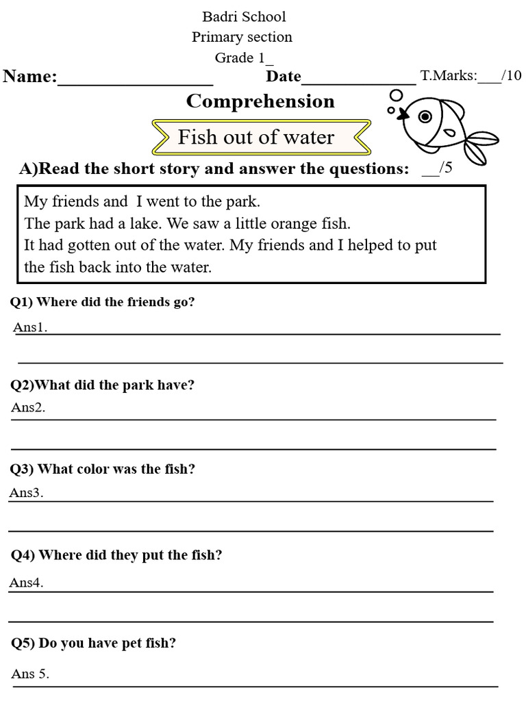 Comprehension | PDF