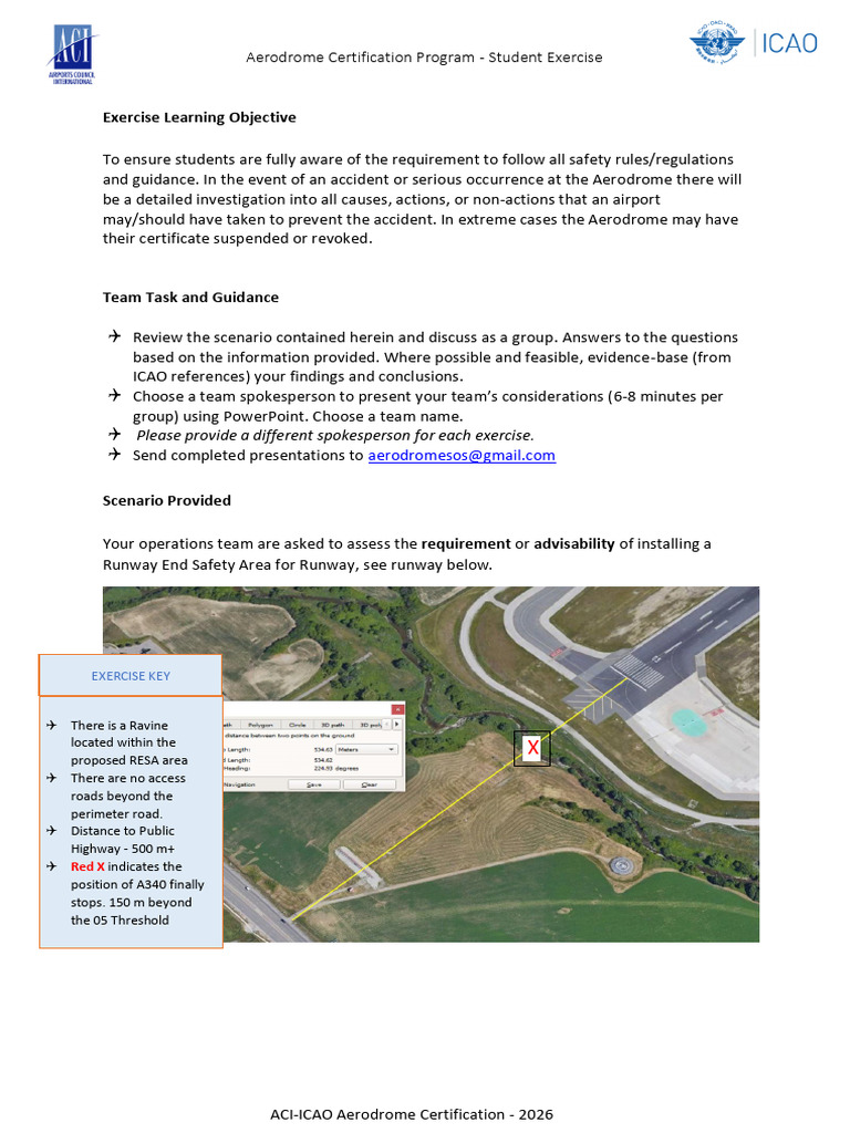 Implementing ICAO Specifications RESA - Student Key V1.1 | PDF ...