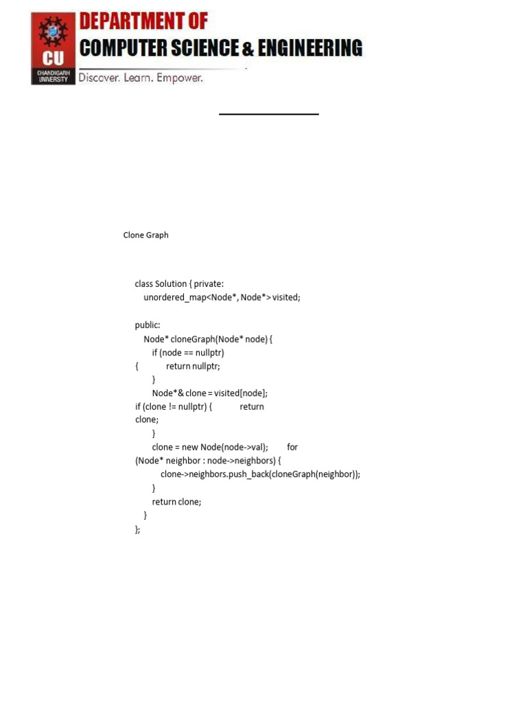 22BCS90009 - Daksh Chauhan IT Day12 | PDF | Vertex (Graph Theory ...