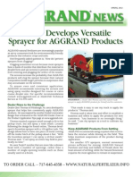 AGGRAND Newsletter Spring 2012