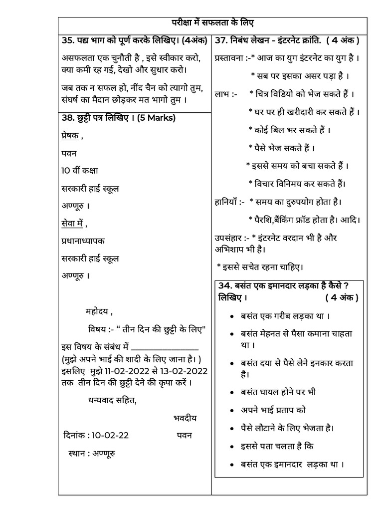 SSLC Passing C Group | PDF