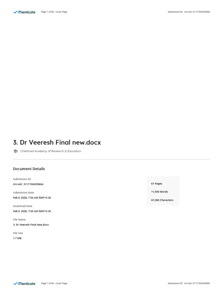 DR Veeresh Final New | PDF