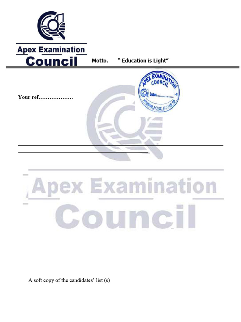 APEX Mock Information-2026 - 112245 | PDF