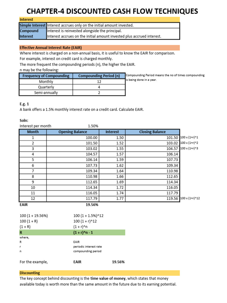 CH4 | PDF | Net Present Value | Economies