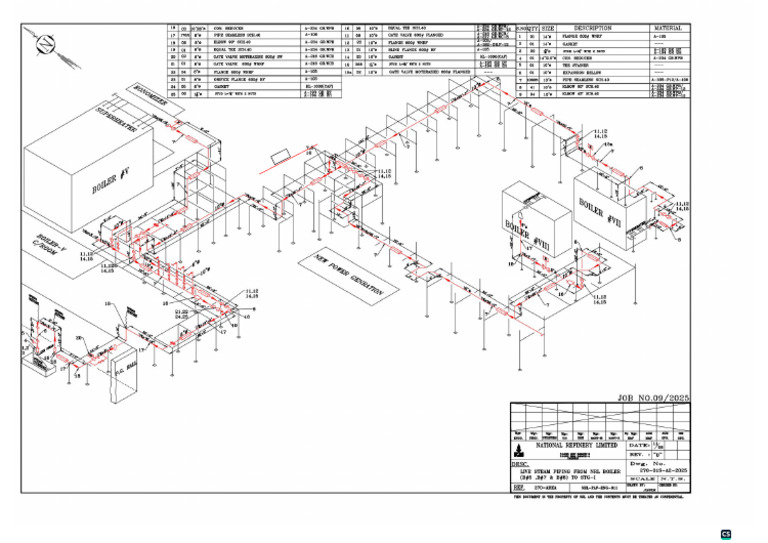 Live - Steam - Piping - From - NRL - Boiler - B - 5 - B - 7 - B - 8 ...